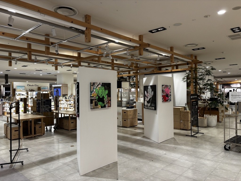 阪急うめだ本館 アート展示